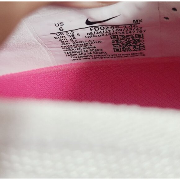 NEW Nike Zoom Mercurial Vapor 15 Elite AG Pro Soccer Cleats FD0248-146 Size 6 - Picture 7 of 7